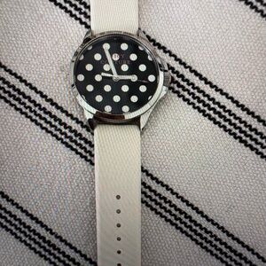 Juicy Couture Black and White Dot Watch